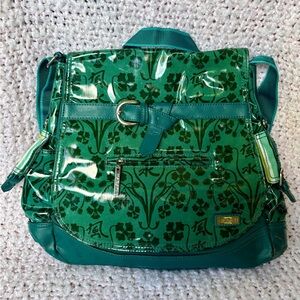 Y2K Women's Shoulder Bag with Floral Design